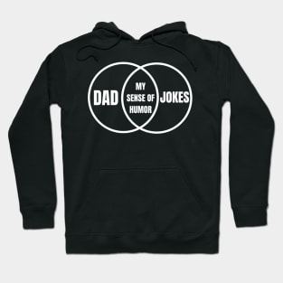 Dad jokes venn diagram Hoodie